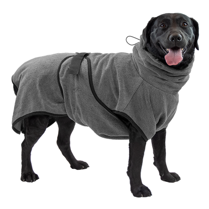 Ultra-absorbent microfiber drying robe