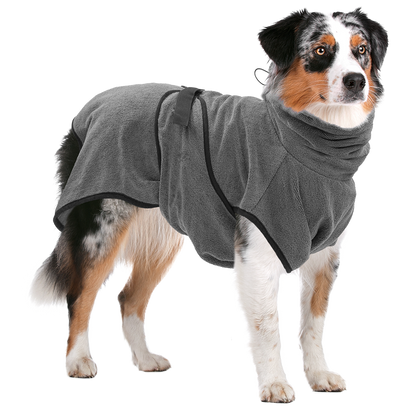 Ultra-absorbent microfiber drying robe