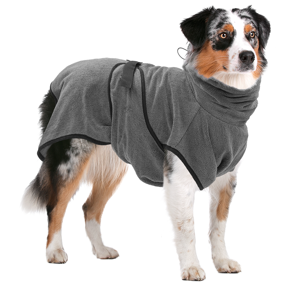 Ultra-absorbent microfiber drying robe