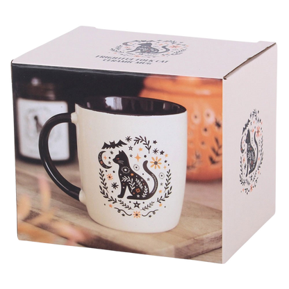 Mug en céramique Chat noir