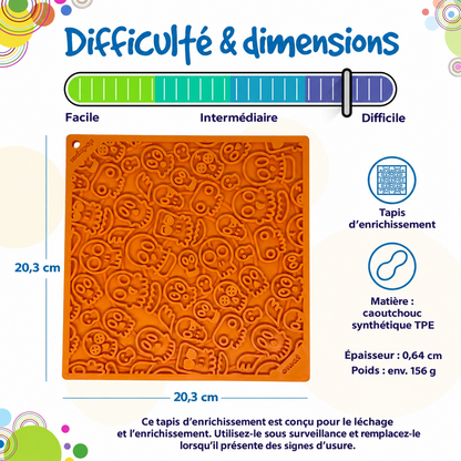 Tapis de léchage Zombie pour chiens et chats