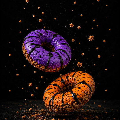 Turkey Halloween donuts for dogs